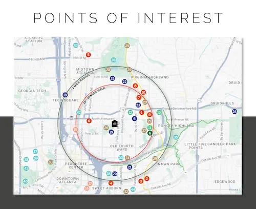 Neighborhood map thumbnail